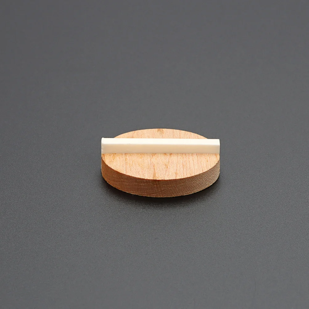 

Maple Biscuit Resonator Bridge Saddle and Nut Kit for Acoustic Guitar Replacement Parts Durable Guitar Bone Blanks Accessories