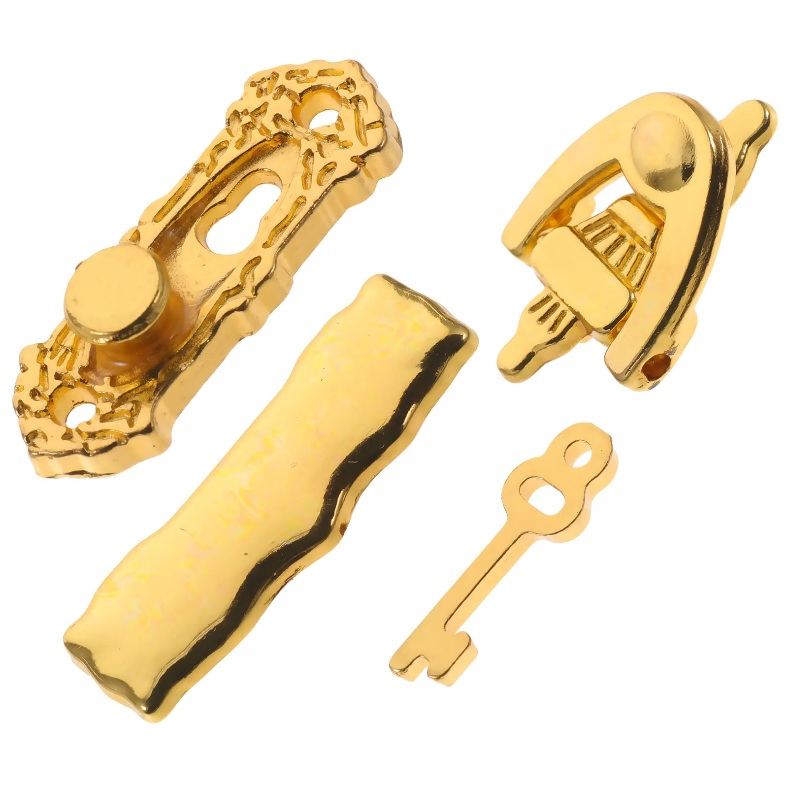 Home Decoration Dollhouse Door Lock Toys Mini Accessories That Actually Work Key 1/12 Scale