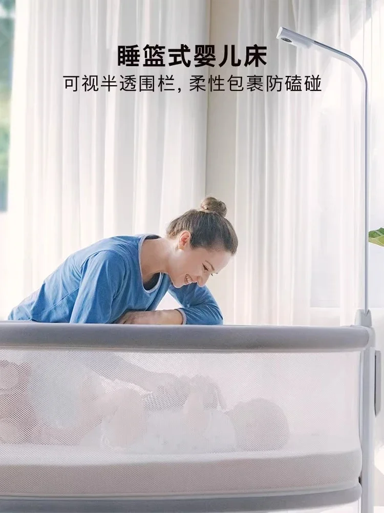 Bed Removable changing table multi-function electric lift