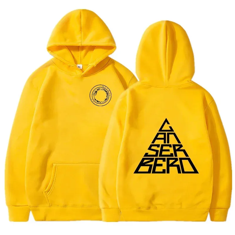 Felpe con cappuccio Canserbero Donna Uomo Felpe con cappuccio a maniche lunghe Unisex Cool Casual Streetwear Y2K Street Fashion Pullover Abbigliamento