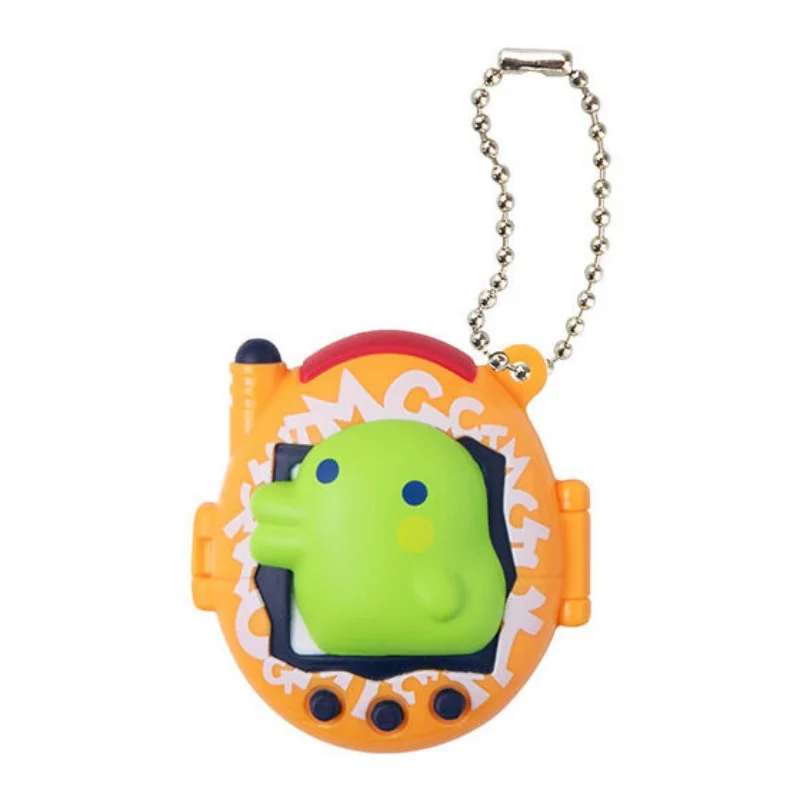 New Bandai Genuine Tamagotchi Storage Case Keychain Gashapon 3rd Wave Side-Flip Cover Case Model Collect Decorat Toy Gifts