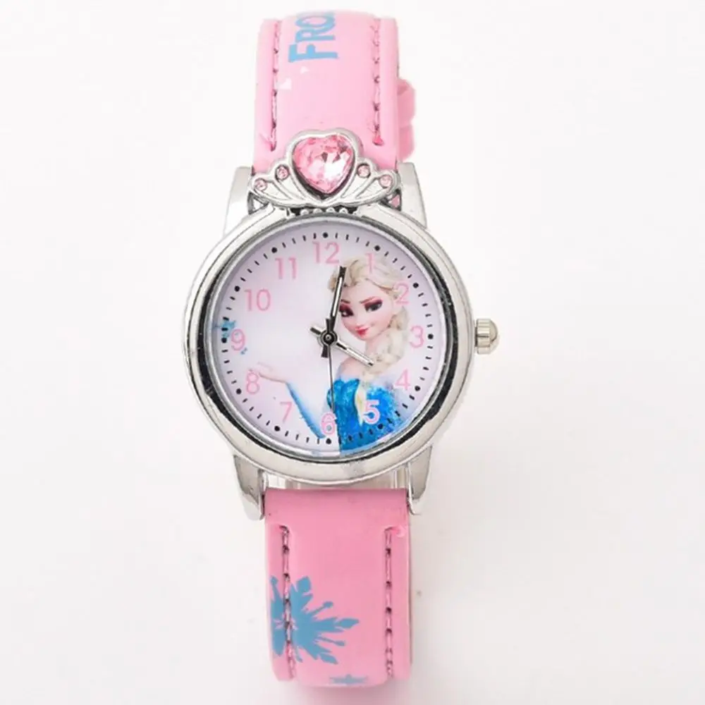 Jam Tangan Anak Putri Disney Elsa Gambar Kartun Anna Putri Jam Tangan Anak Perempuan Jam Anak Pelajar Hadiah Hari Anak