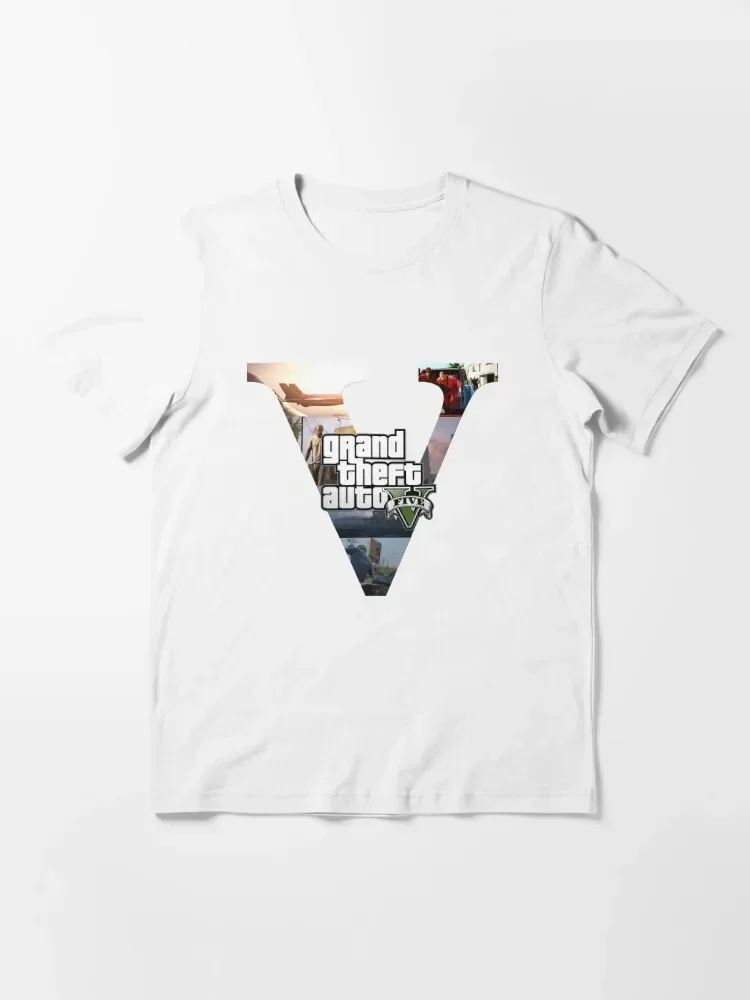 Grand Theft Auto T Shirt  GTA Game Newest Tshirts San Andreas Grand Theft Auto 5 Trilogy Online Mods Vice City V  Liberty City