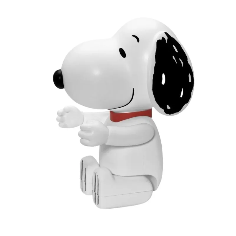 Caja de dinero con figura versión Q de vinilo de dibujos animados de Snoopy, decoración creativa para el hogar, adorno de escritorio, estatuilla, juguete para regalo de moda, venta al por mayor