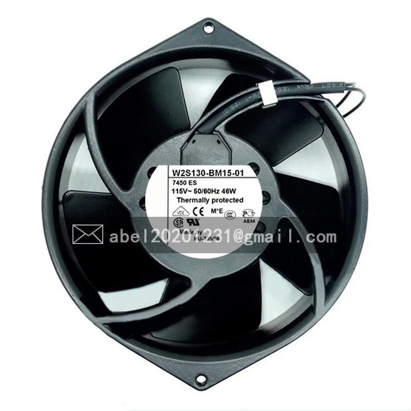 

BRAND NEW ORIGINAL W2S130-BM15-01 AC 115V 47/46W COOLING FAN COOLER 17255 172*150*55mm