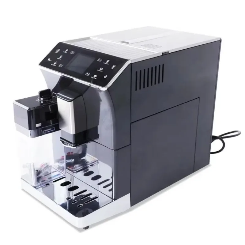 Commercial small fully automatic coffee machine, freshly ground automatic milk froth integrated coffee machine, household automa