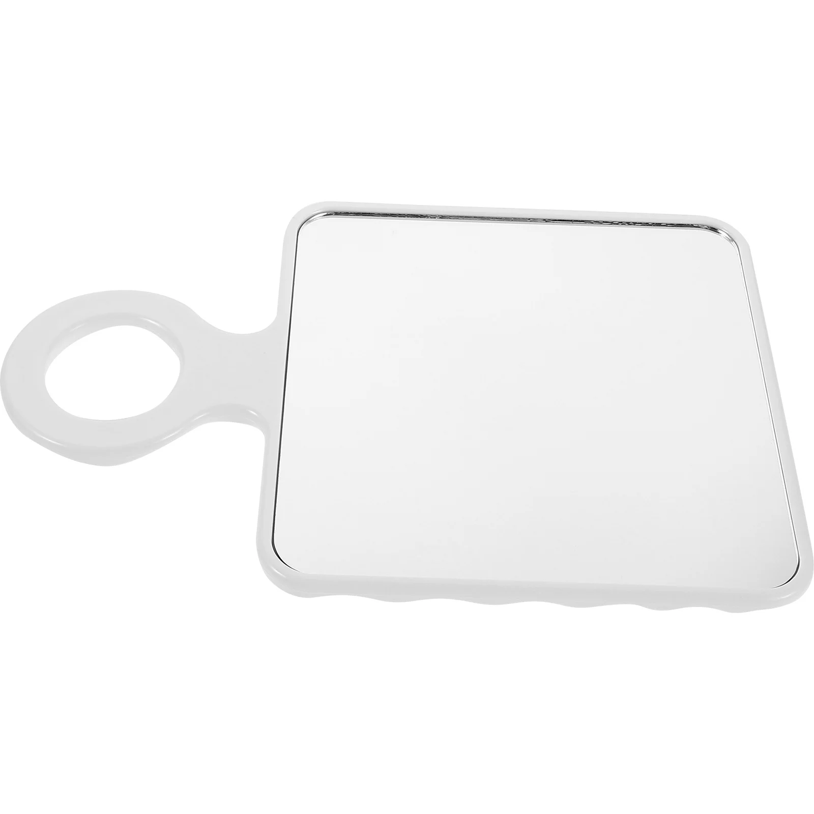 여행용 미니 컴팩트 휴대용 핸드헬드 메이크업 미러 소형 포켓 미러 경량 HD 반사 컴팩트 패들