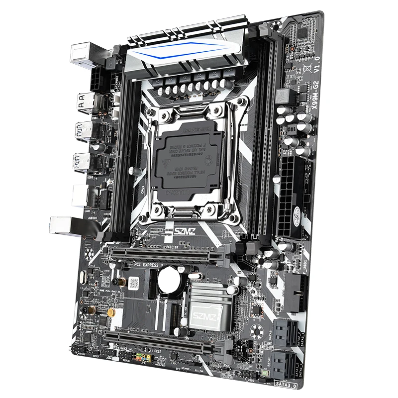 SZMZ-Conjunto de placa base de X99M-G2, ranuras de memoria DDR4 x 4, interfaz de disco duro M.2 de alta velocidad, compatible con LGA2011-3 V3N4 CPU