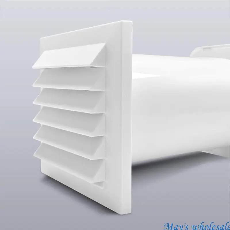 فتحات تهوية مثبتة على الحائط مدمجة في مرشح الحشرات وتدفقات هواء ثنائية الاتجاه وتصميمات هادئة موفرة للطاقة للتحكم في رائحة 448A