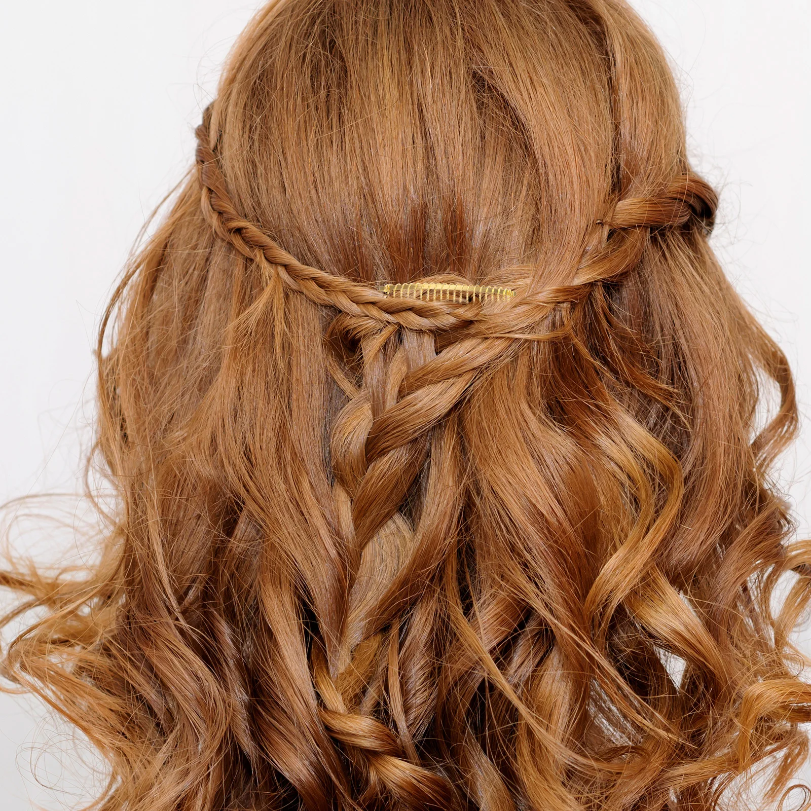 

20Pcs Small Hair Combs for Women Portable Insert Design Stubborn Strands Enhances Precision French Twist Bun Holder Slide