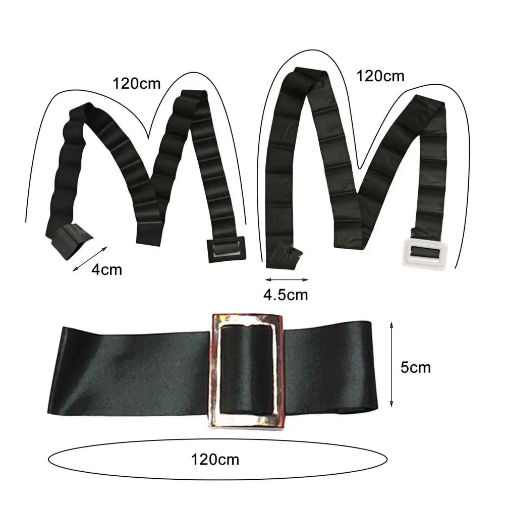 Dress Up Practical Santa Claus Suit Belt Cosplay Accessories for Club