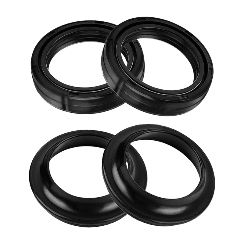 Durable & Dustproof Fork Seals Front Fork Oil Seal & Dust Seal set Reliable Choice Quick Installation for XL883N 09-14 Dropship