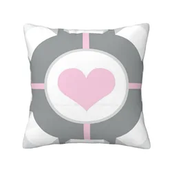 Cute Portal Companion Cube Bedroom Office Hug Pillowcase Valve Game Portal 2 Portal 3 Portal Cube Chell Glados Cake Is A Lie
