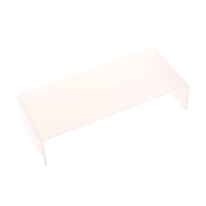 U-shaped Clear Acrylic Display Riser Stand Jewelry Display Shelf Cupcake Stand Showcase Fixtures for Candy Dessert Figures