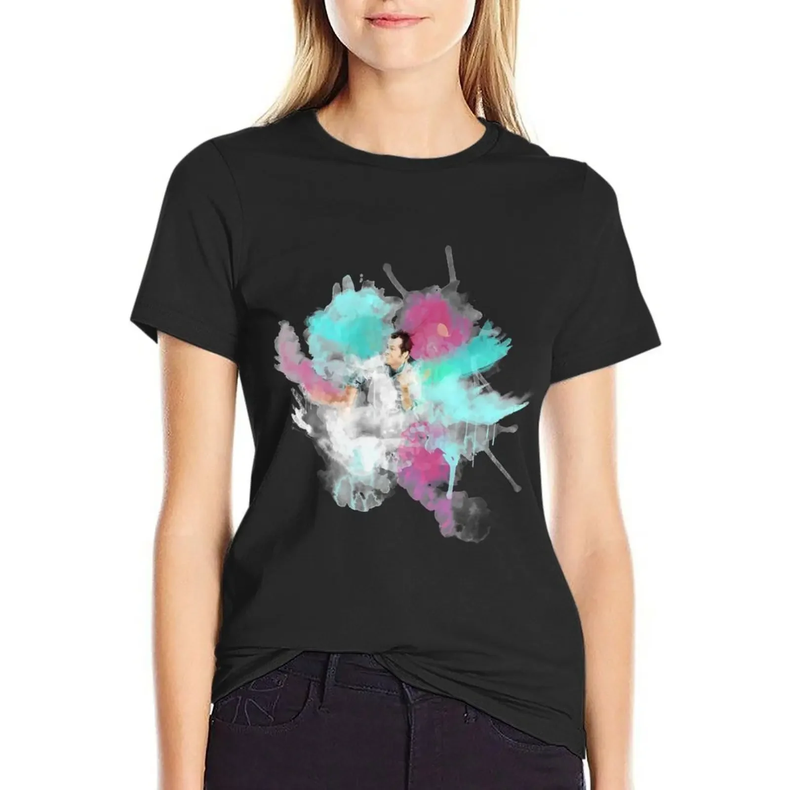 

One Flew Over the Cuckoo's Nest Watercolor T-Shirt graphics sweat heavyweights plus size tops t shirts for Women graphic