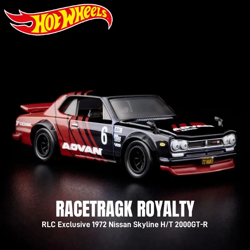 

New Genuine Hot Wheels Rlc 1/64 Nissan Skyline H/T 2000gt-R Simulation Model Toy Car Holiday Gifts Collectibles Desktop Ornament