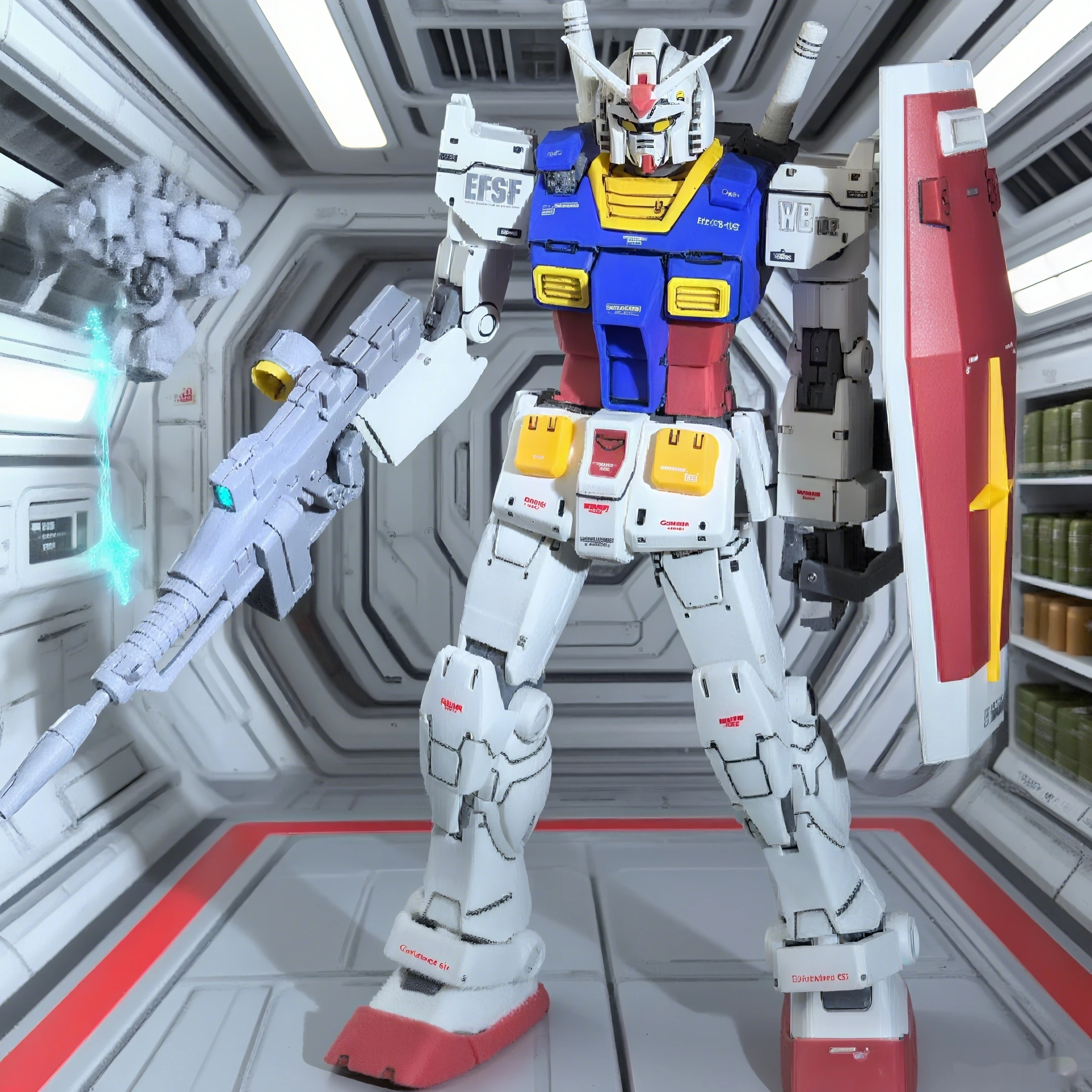 متوفر Hg 1/144 ستار موشن Gto Gundam Rx-78-2 تجميع أطقم منمذجة شخصيات الحركة نموذج بلاستيكي ألعاب تعليمية للأطفال