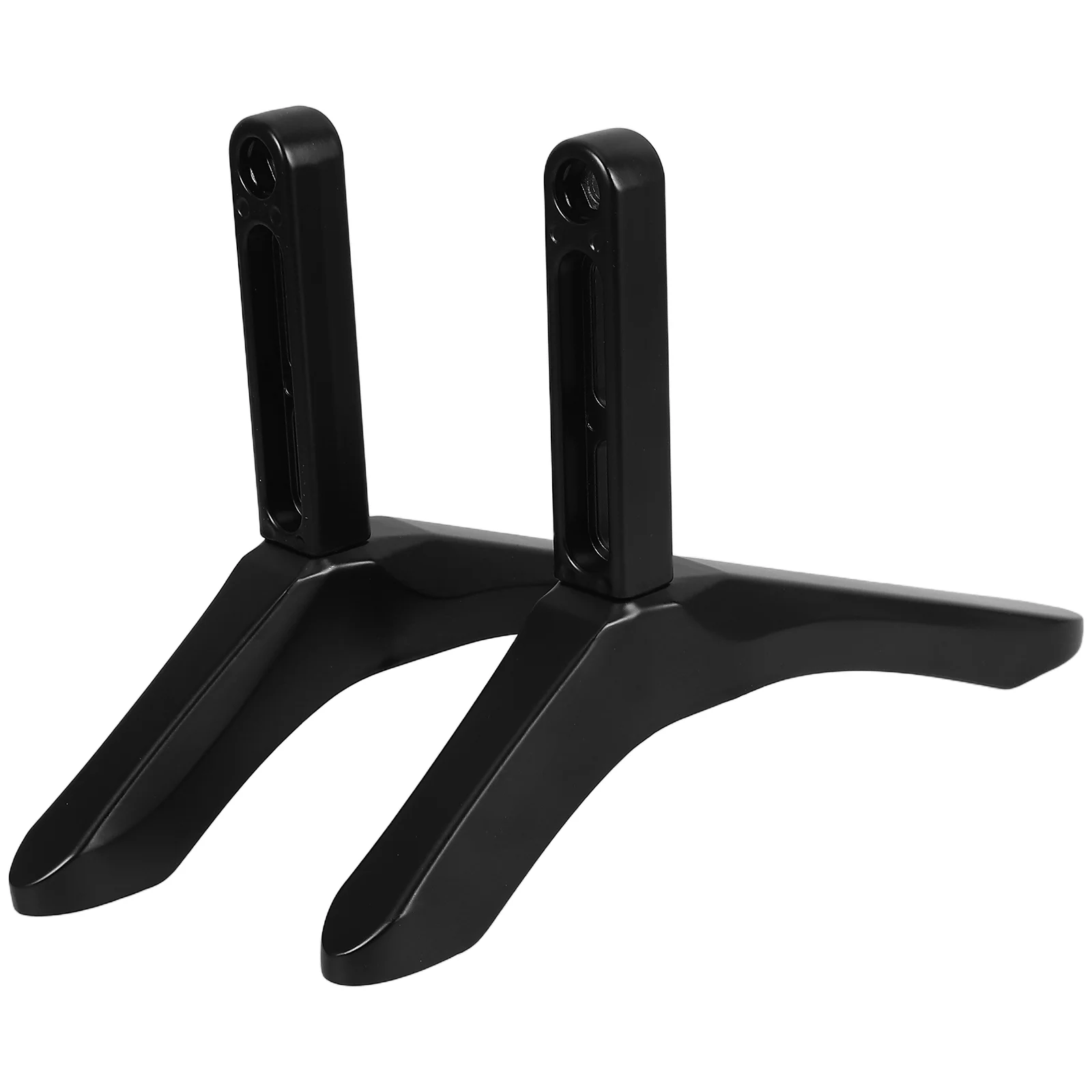 

Base Stand Mount for Bedroom Support Stands Flat Screens Black Small Replacement Legs LED Bracket