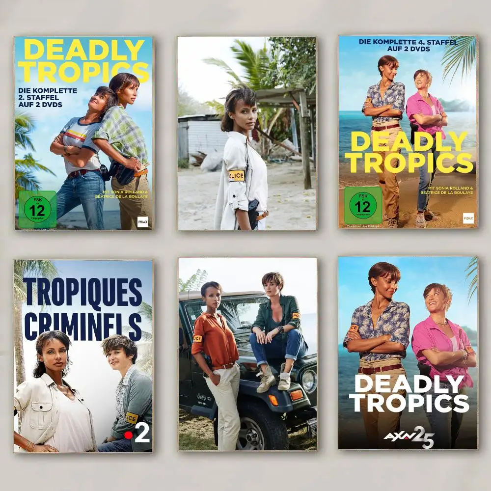 tv series D-Deadly Tropics-S Poster Modern Wall Decal for Living Room Cafe Office Bar and Bedroom