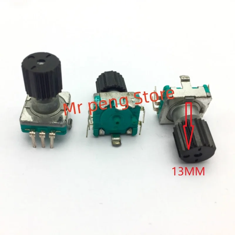 

3pcs for Philco navigation volume potentiometer for ALPS EC11 encoder without stepping switch with long handle 13MM