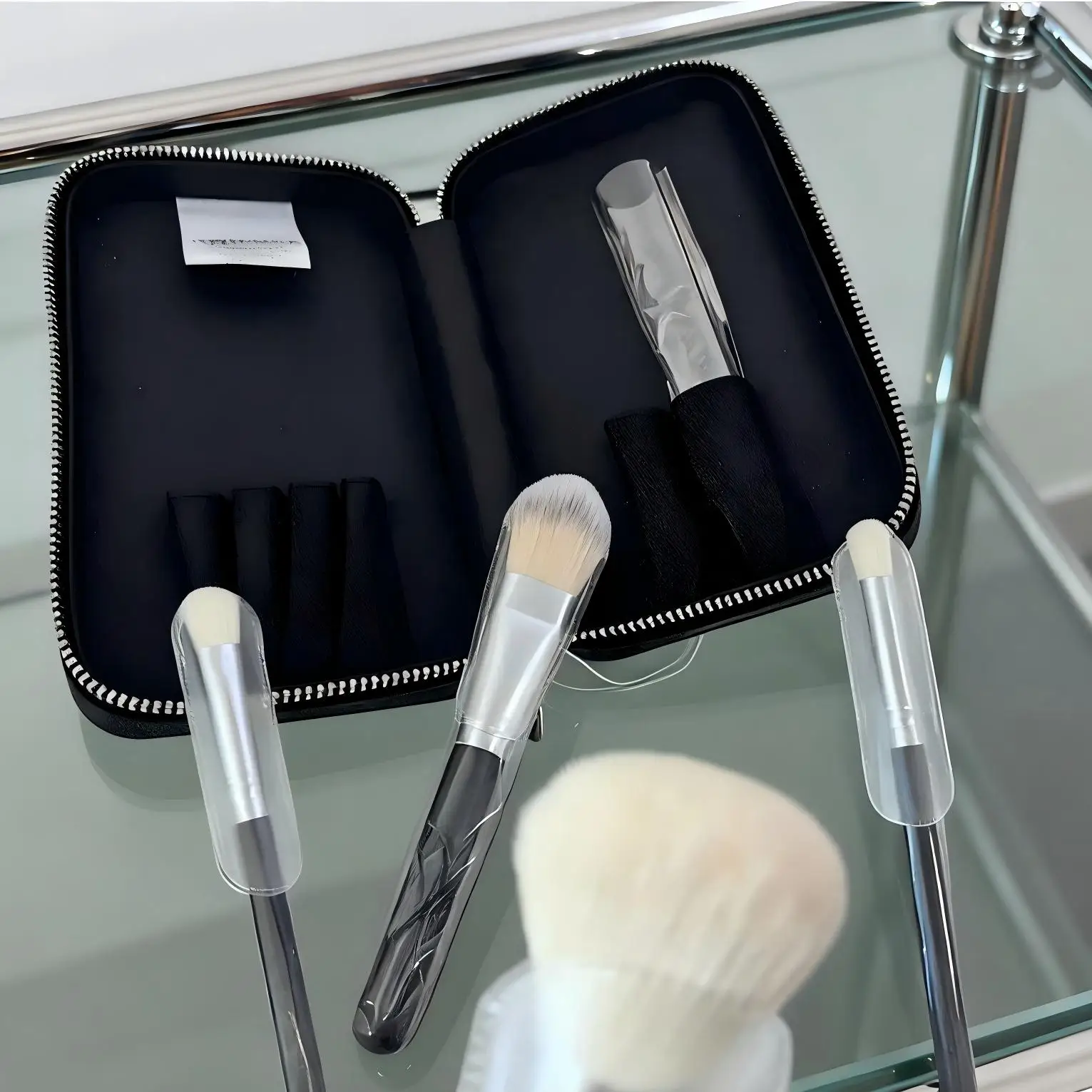 Luxus-Make-up-Pinselset für Frauen: Foundation-Pinsel, Rouge-Pinsel, Lidschatten-Pinsel, Eyeliner-Pinsel (6 Pinsel)