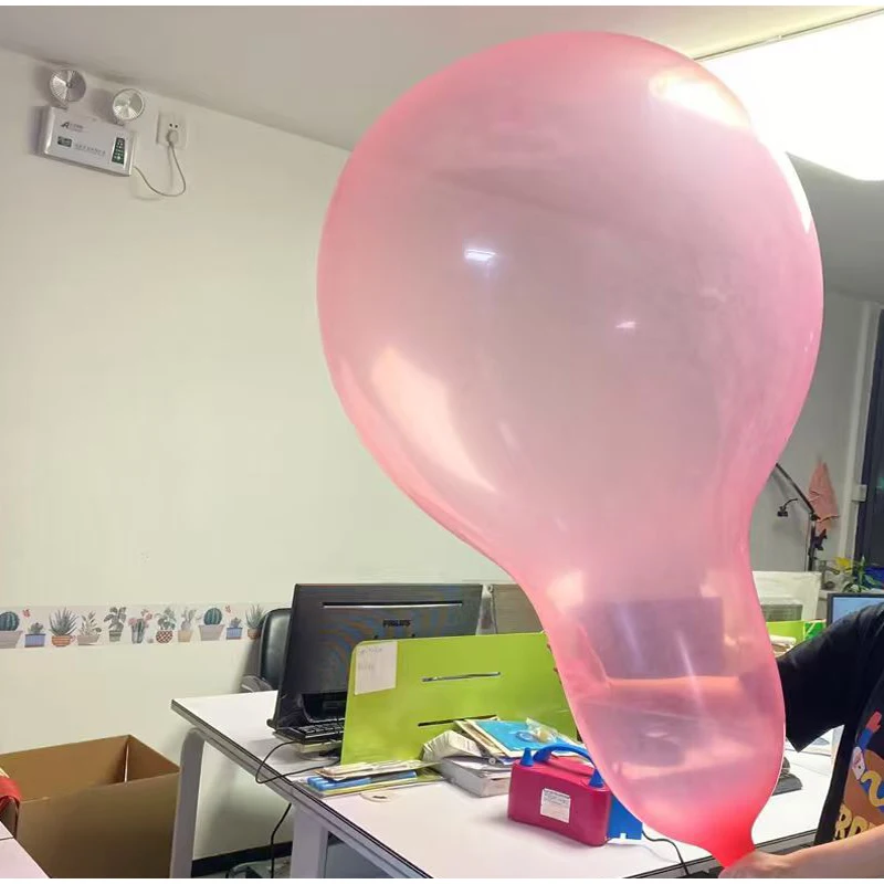 40 Zoll Übergroßer Gummi-Aufblasballon 6-Farben Einfarbig Transparent Party Festival Feier Hochzeit Atmosphäre Requisiten – Detail 12