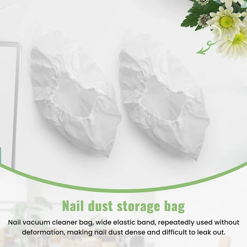Nail Dust Bag Polish Vacuum Cleaner Replacement Bags For Manicure Gel Dust Collector Suction Machine Bags