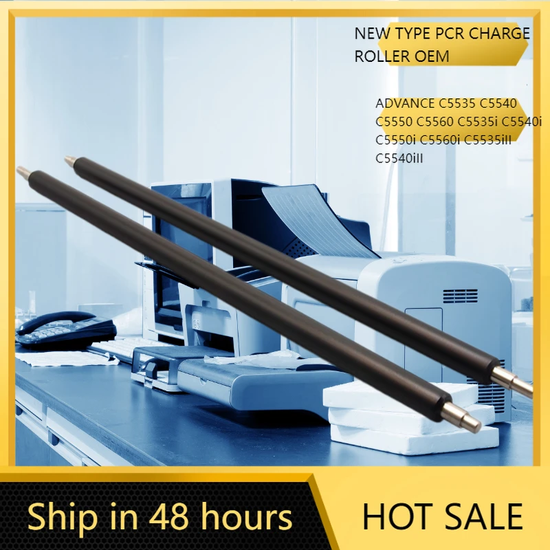 

1PCS OEM NEW TYPE PCR CHARGE ROLLER FOR CANON iR ADVANCE C5535 C5540 C5550 C5560 C5535i C5540i C5550i C5560i C5535iII C5540iII