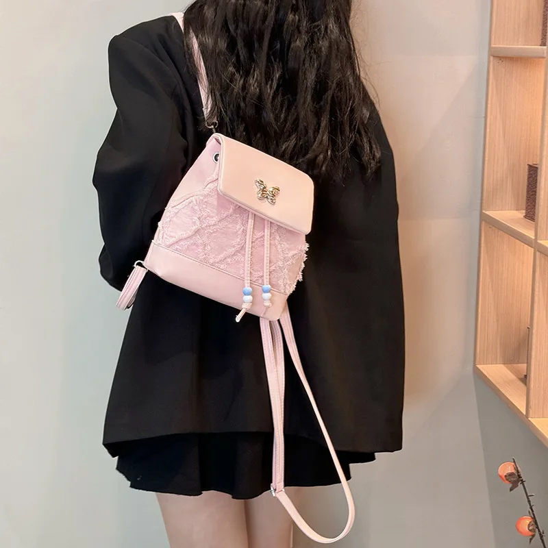 Women's Shoulder Bag New Versatile Large Capacity Casual Commuting High End Fashion Texture Bow Knot Personalized and Unique