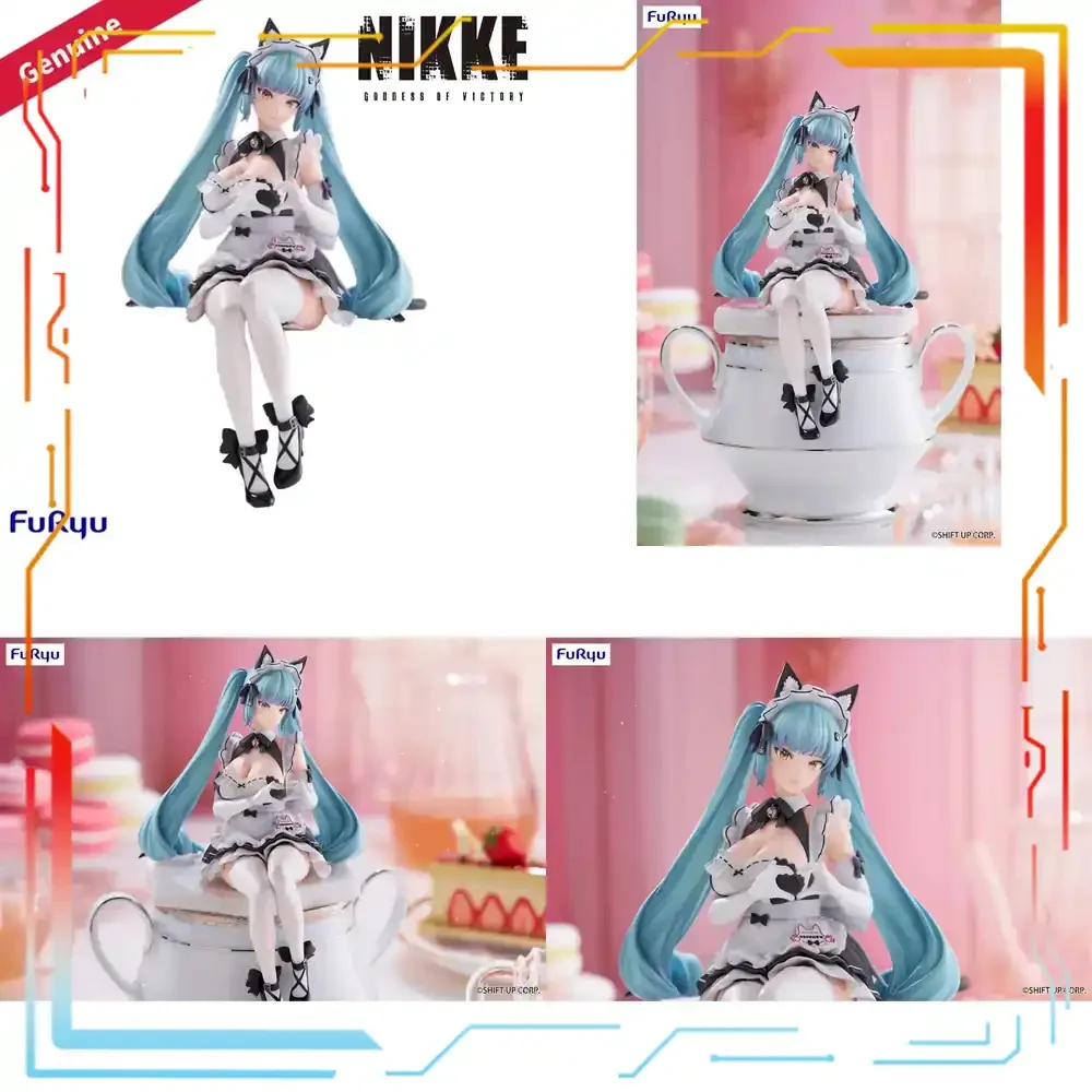 Фигурка FuRyu Goddess of Victory Nikke Privaty Unkind Maid Pre-painted Noodle Stopper, официальная лицензионная коллекционная игрушка, подарок