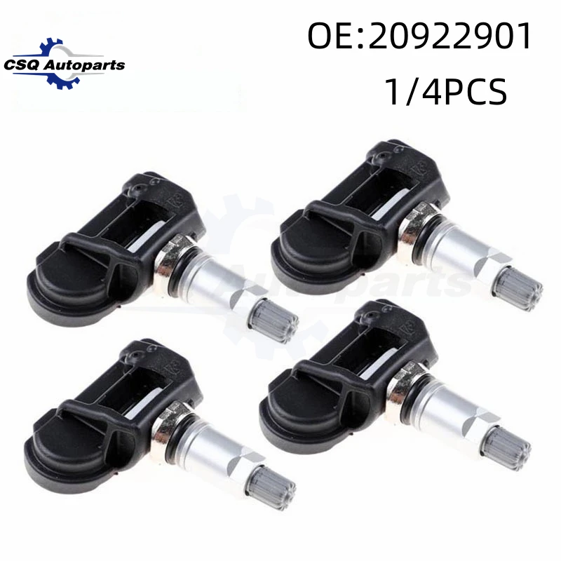 

13598775 4Pcs TPMS Tire Pressure Sensor for Opel Vauxhall Zafira Tourer C MK Corsa Astra J Cascada Insignia A Chevrolet Corvet