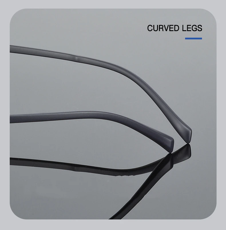 KOCOLIOR Full Frame Titanium Anti Blue Light Reading Glasses Men Ultralight Business Presbyopia Eyeglasses Photochromic Readers