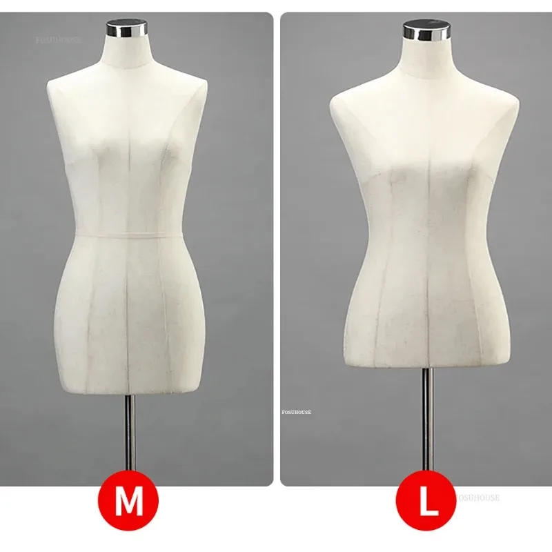 

Simple Linen Mannequins with Pins for Tailor Shop Three-dimensional Removable Mannequins Nordic Creative Mannequins for Clothing