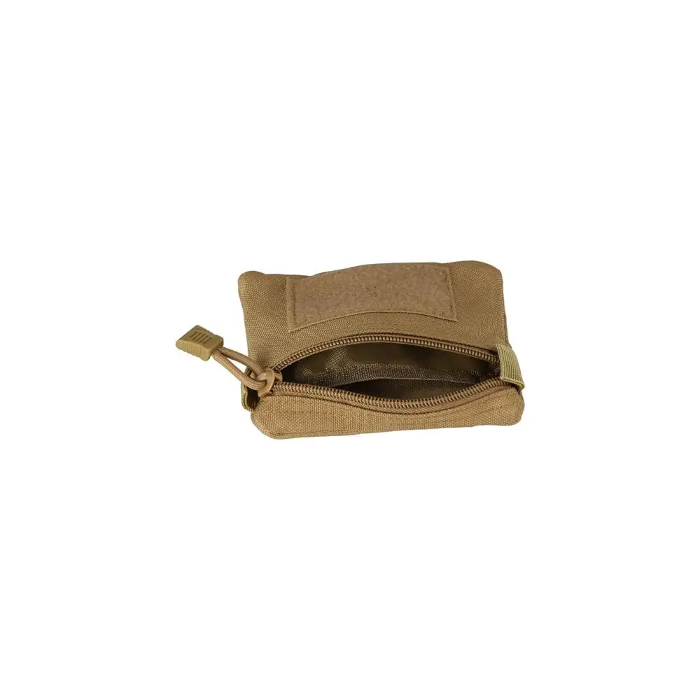 

Card Pouch Mini Coin Purse Hook Wallet Key Card Holder Travel Zipper Waist Bag Pouch Wallet Outdoor Waist Bag Camping Wallet