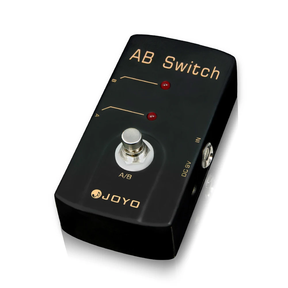 JOYO JF-30 AB Switch Guitar Pedal Fast Switch Between Two Effect Loops A B Tone Comparison for Guitar Tone Test