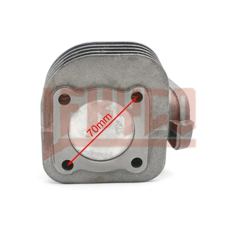 Zestaw pierścieni tłokowych głowicy cylindrów 47 mm do Yamaha 50CC JOG50 CY50 CG50 Vino 50 YJ50 XC50 Zuma 50 YW50 Big To 70CC — zdjęcie 6