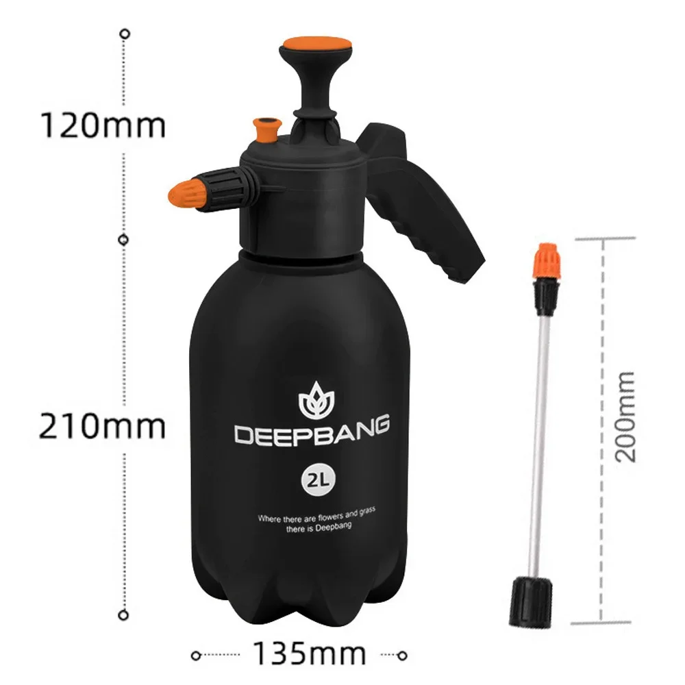 2L Long nozzle Sprayer Portable Pressure Garden Spray Bottle Kettle Plant Flowers Watering Can Pressurized Sprayer Gardening