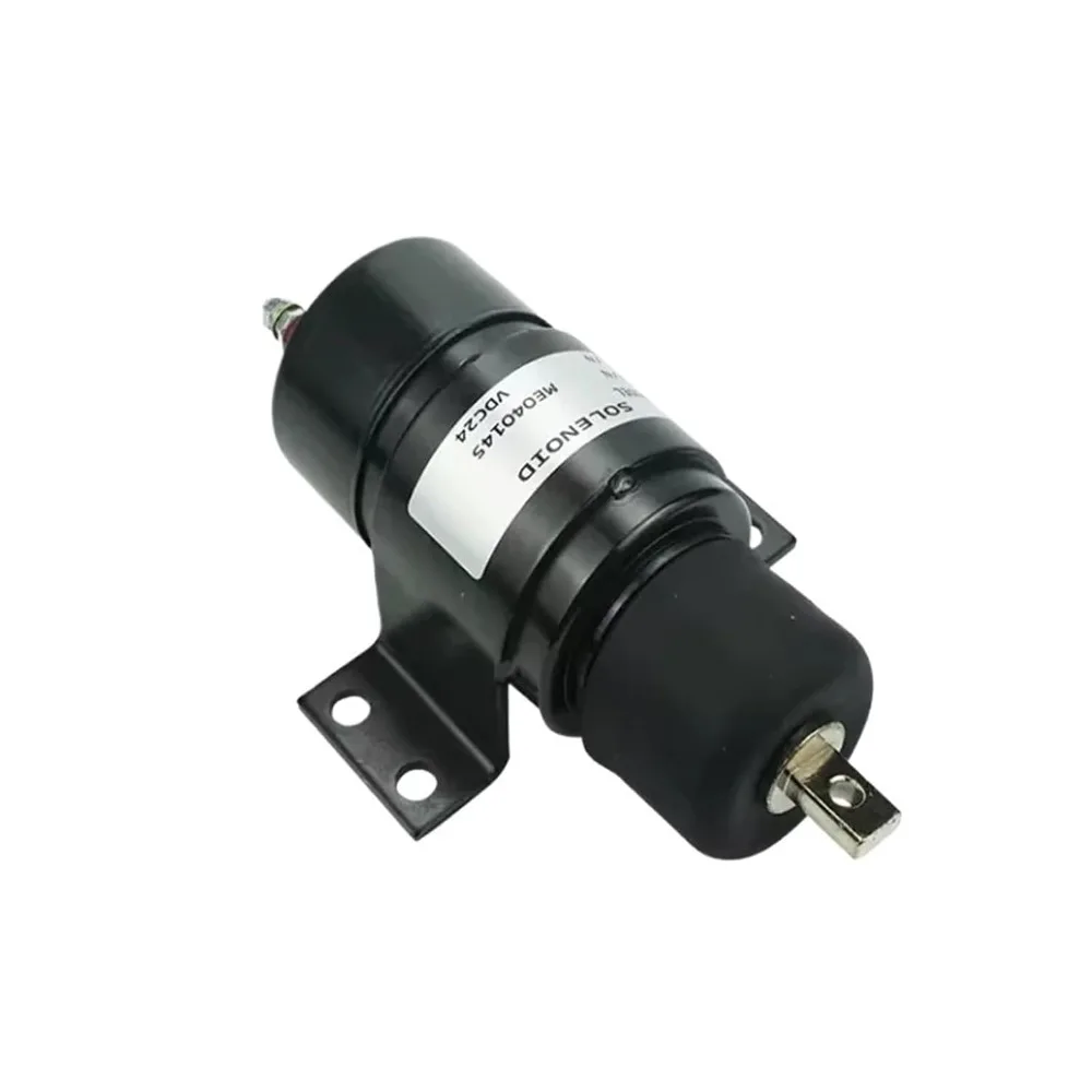 1P ME040145 053400-73500 053400-0745 Shutoff Solenoid Valve 24V For KATO Excavator HD800 HD900 HD250 HD450 Stop Solenoid Valve