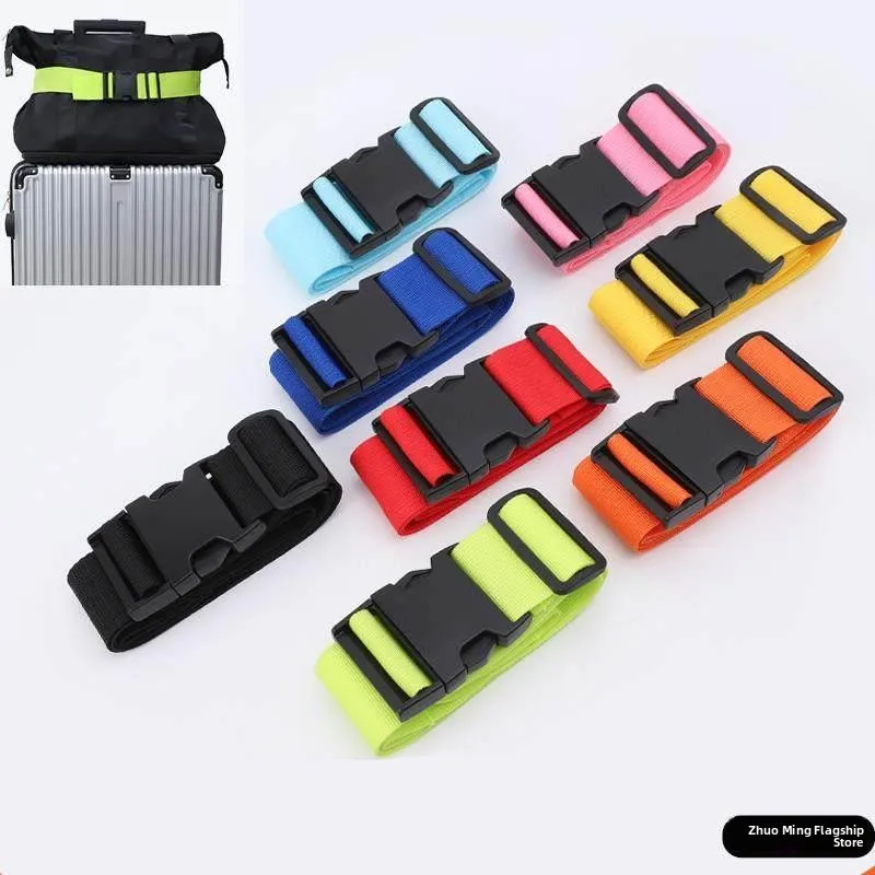 

Travel Luggage Strap Elastic Bag Fixing Belt Backpack Strap Carry-On Bag Tie down Cord Durable Polyester Bag Accessories