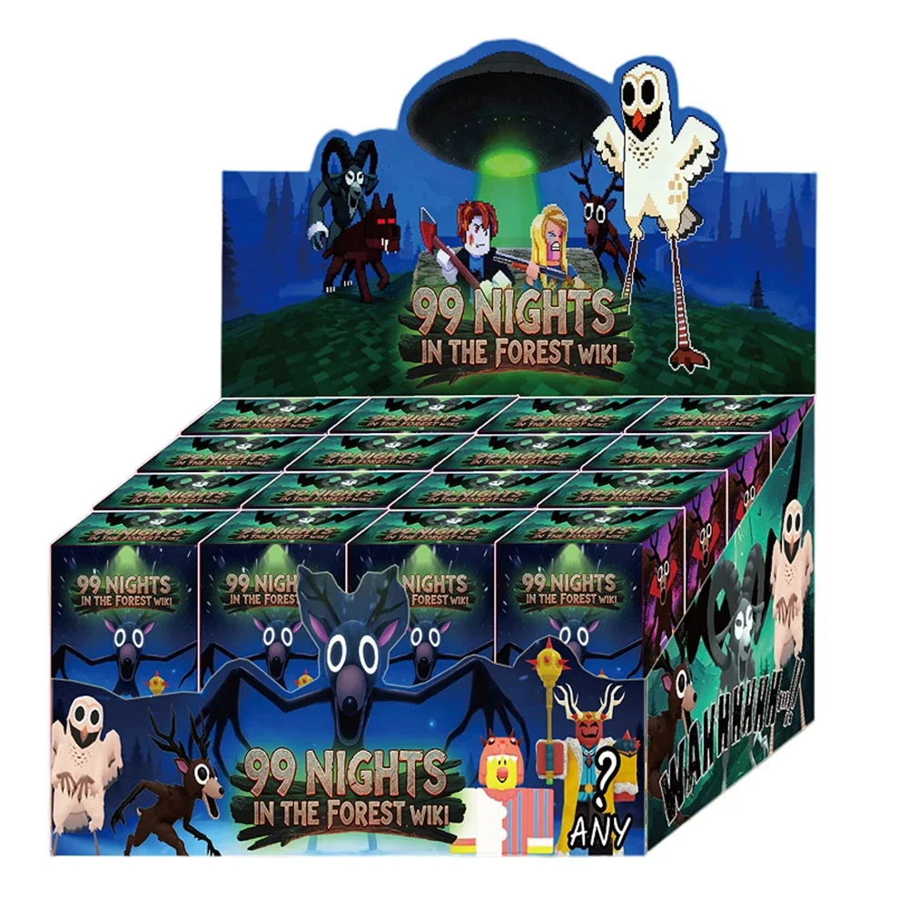 2026 Hot selling Forest Survival 99 Nights Horror Game Surrounding Elk Dolls 16 Blind Box Toys Figures Koala Kid Dino Toy Owl view 5