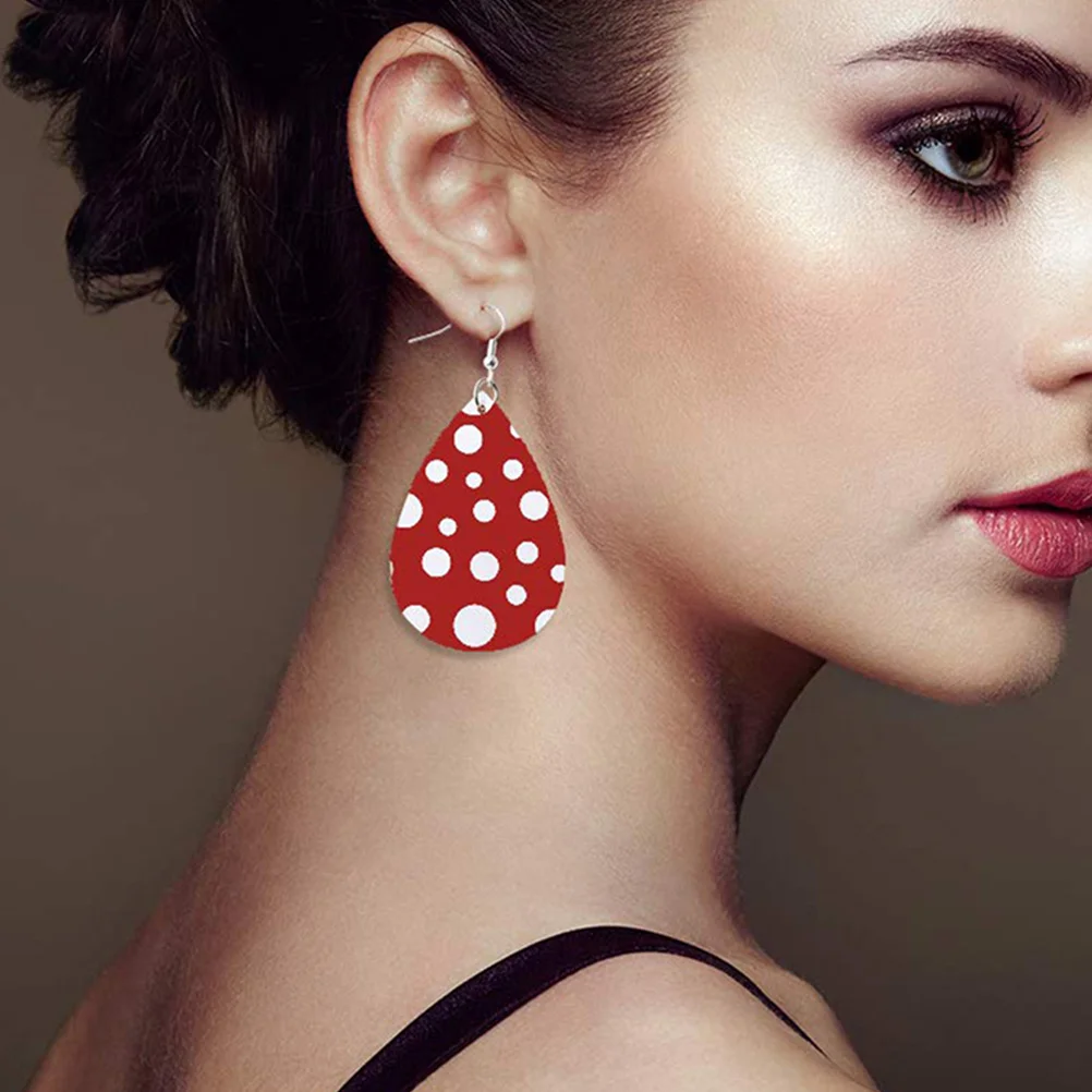 

50Pcs Unfinished Wooden Teardrop Earring Charms Blank Pendants DIY Accessories Jewelry Making Supplies Earring Pendants with