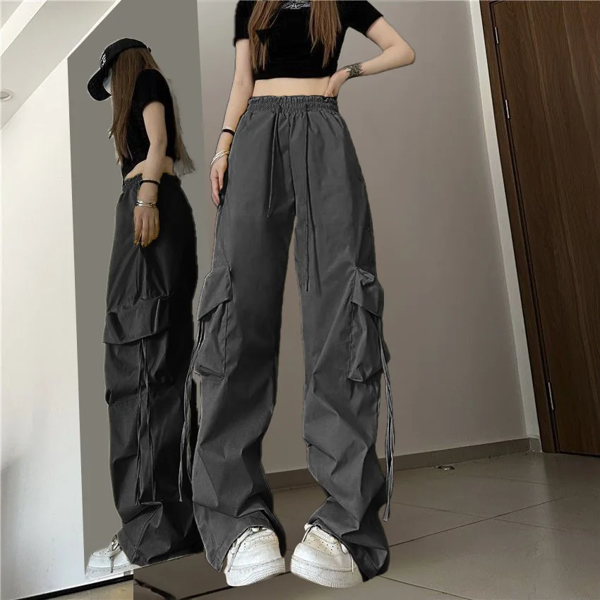 Autumn Women's Pants Overalls Casual Pants Wide Leg Pants Women's Spring and Autumn