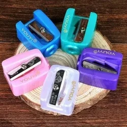 20Pcs Eye Liner Pencil Sharpener Professional Makeup Pencil Sharpener Eyebrow Pencil Sharpeners Random Color