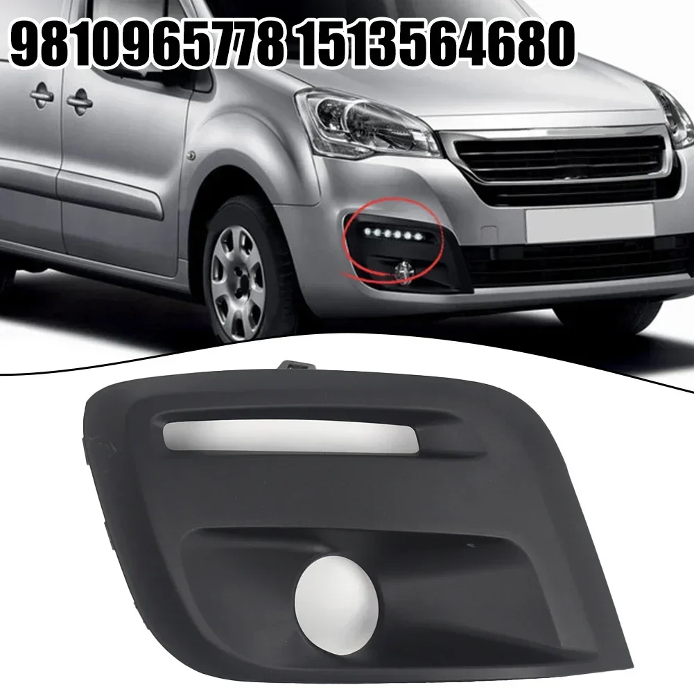 OEM Number Car Front Bumper Fog Lamp Grille Car Foglight Grille Anti-corrosion Easy To Use High Universality Fitment