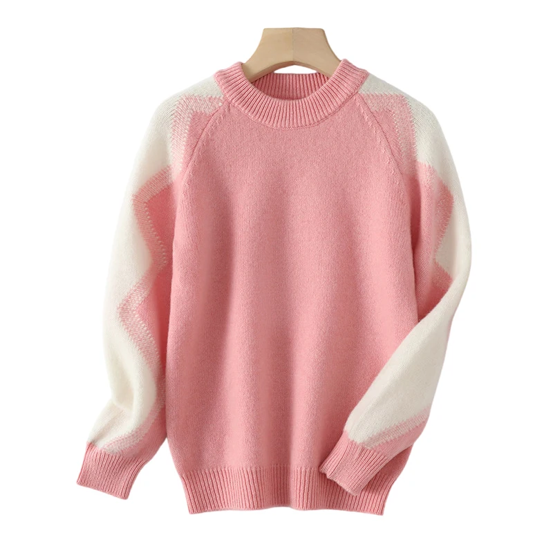 

Boys 100% Pure wool sweater Kids tall O-neck Cashmere Childrens winter warm wool sweater Girls pullover Wool clothes Boys Tops