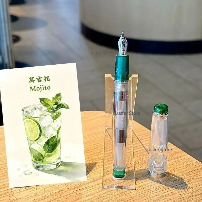JINHAO 82 Fountain Pen Limited Edition Nagasaki Castella Color with Cake Pattern Pen Nib EF F Office School Supplies Stationery