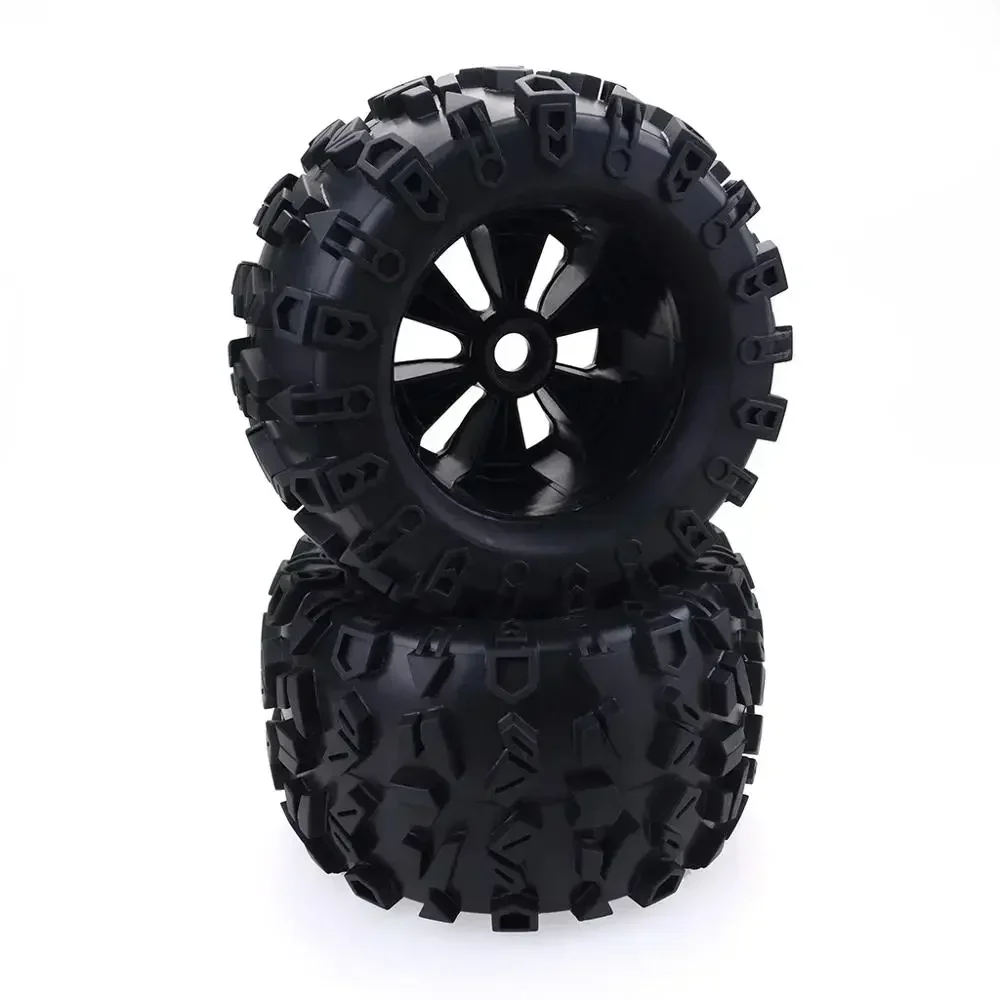 2pcs ZD Racing 17mm HEX WHEEL & 170mm Wheels Tires for Redcat Rovan HPI Savage XL MOUNTED GT FLUX HSP 1/8 Monster Truck