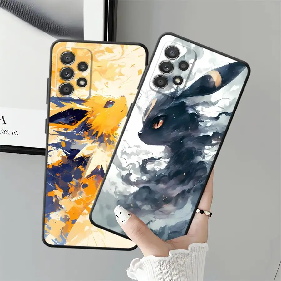 Мягкий чехол для телефона Anime Pokemon Cool для Samsung Galaxy A24 A31 A35 A41 A72 A73 A12 A13 A22 A23 A33 A34 A14 A15 A51 A52