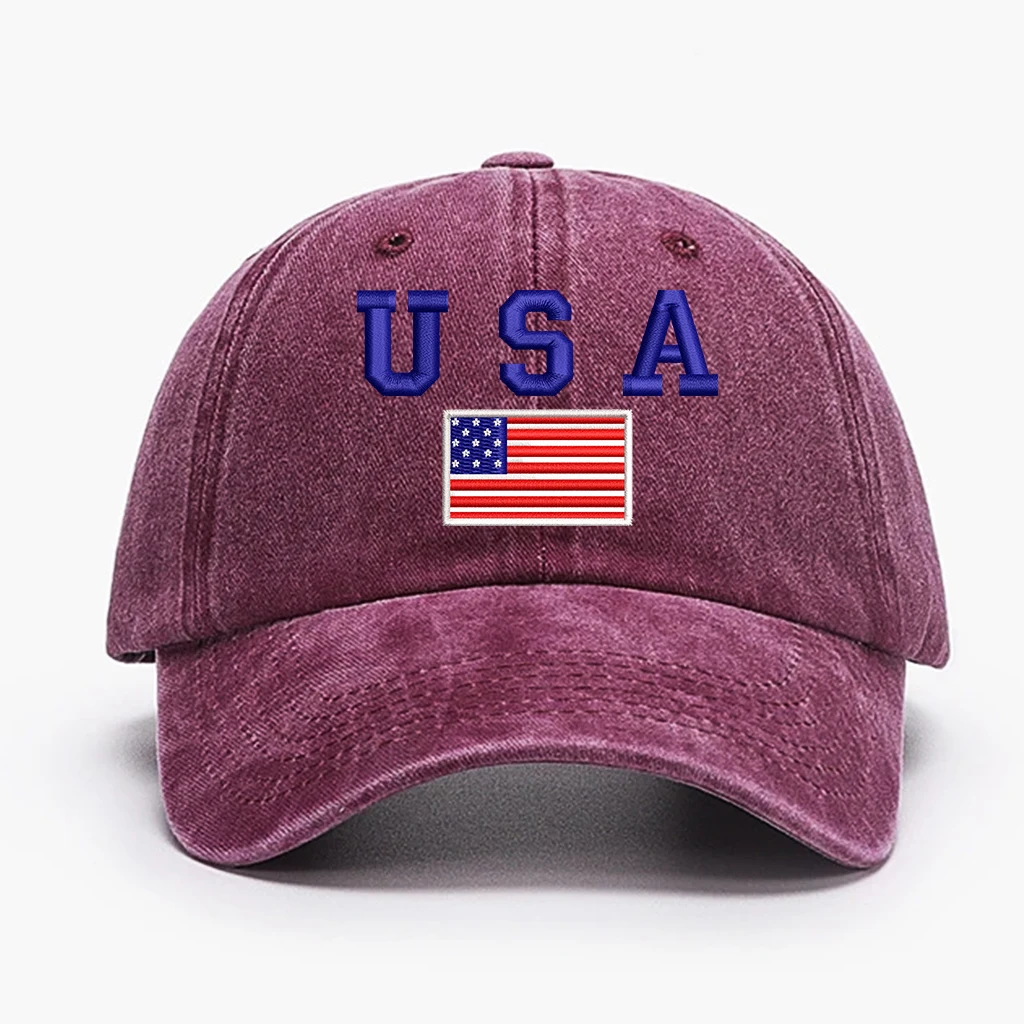 قبعة بولو ستايل الولايات المتحدة الأمريكية قبعة بيسبول مطرزة للنساء والرجال قبعة بيسبول قابلة للتعديل قبعة بيسبول سوداء قبعة سائق الشاحنة