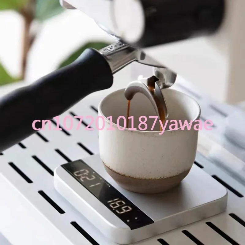 Mischief A Scale Lunar Espresso Electronic Scale Hand Punch Intelligent Automatic Timing Coffee Scale